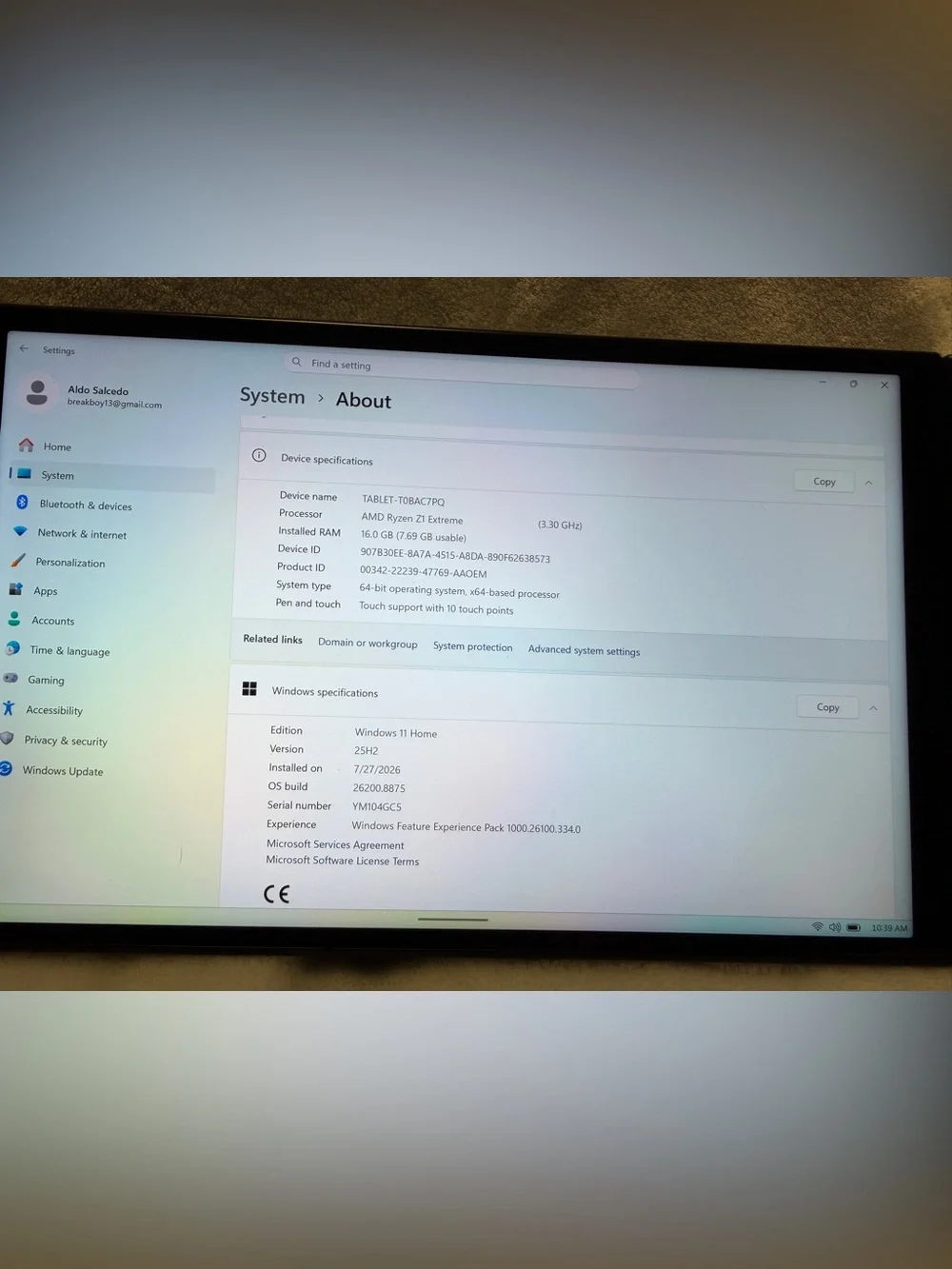 Lenovo legion go